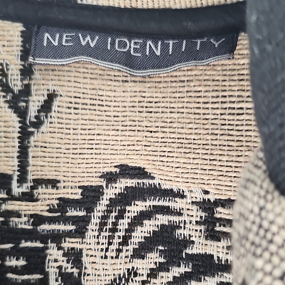 Vintage New Identity Women's Equestrian Thick Cotton Tapestry Jacket Small - Picture 2 of 16